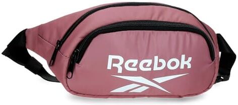 Reebok Helen Marsupio con Tasca Rosa 33,5x14x8 cm Poliestere, Rosa, Taglia unica, Marsupio con tasca