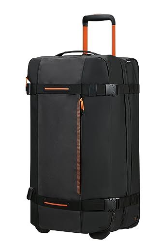 American Tourister , Borse da viaggio, Unisex Adulto, M (68 cm 84 L), Black (Black/Orange)
