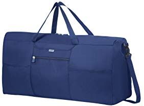 Samsonite Global Travel Accessories Foldable Borsone XL, 70 centimeters, Blu (Midnight Blue)