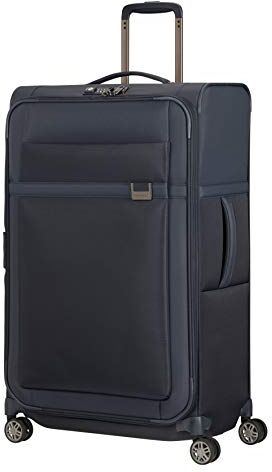 Samsonite Airea, Bagagli- Valigia, Unisex Adulto, Blu (Dark Blue), Spinner L Expandable (78 cm 111.5/120 L)