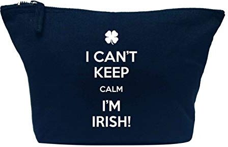 Flox Trousse creative, con scritta"Can't Keep Calm I'm Irish