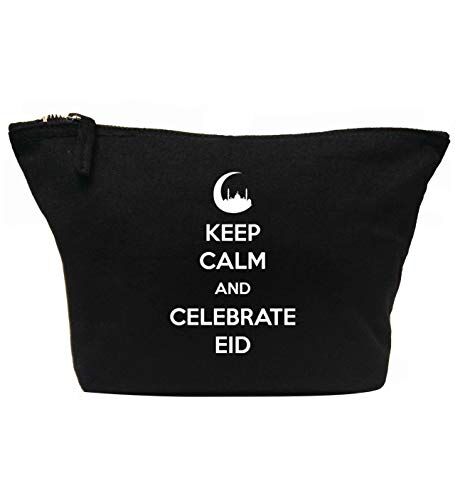 Creative Flox Beauty case con scritta"Keep Calm Eid