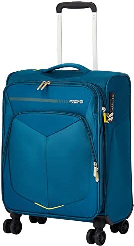 American Tourister Spinner, Spinner L EXP (79 cm 109.5/119 L), Turquoise (Teal)