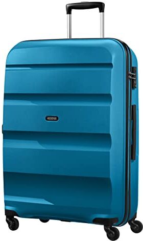 American Tourister Bon Air Spinner L, Valigia, 75 cm, 91 L, Blu (Seaport Blue)