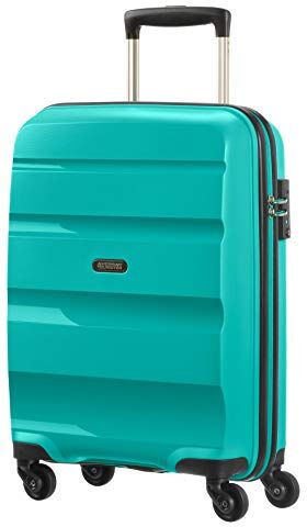 American Tourister Bon Air Spinner S, Valigia, 55 cm, 31.5 L, Turchese (Deep Turquoise )