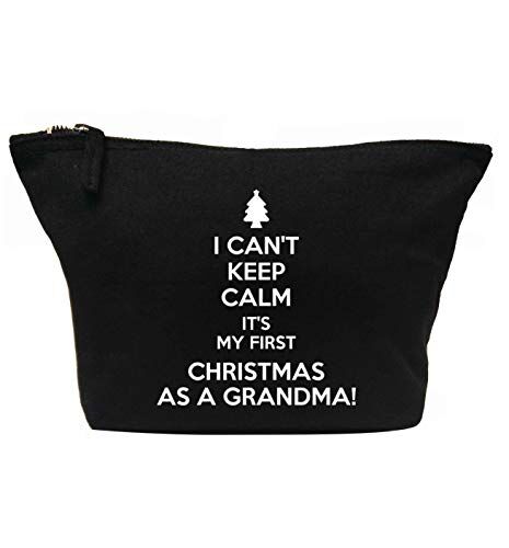 Creative Flox Beauty case con scritta"Keep Calm Christmas Grandma