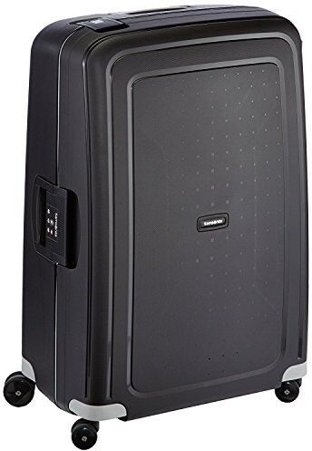 Samsonite SCure Valigia Spinner L, 75 cm, 102 L, 4 ruote, nero (nero)