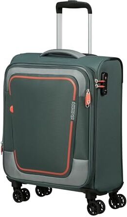 American Tourister EXP TSA PULSONIC, Spinner Unisex Adulto, Verde (Dark Forest), Spinner S (55 cm 43.5 L)