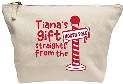 Creative Flox Trousse per trucchi, idea regalo personalizzata da North Pole