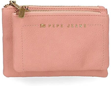 Pepe Jeans Borsa da toilette  Diane Purse Rosa 17x9x2 cm Pelle sintetica