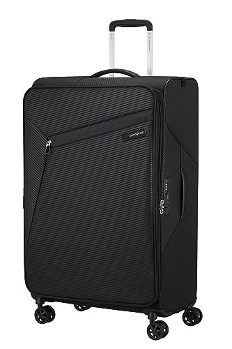 Samsonite Litebeam Spinner L, Valigia Espandibile, Nero, L (77 cm 28 L)