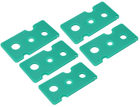 Generic Set Apribottiglie di Olio Essenziale, Dispositivo di Rimozione Bottiglie Portatile da 5 Pezzi per Flaconi a Sfera, Flaconi di Profumo con Materiale ABS, Resistenza Alla