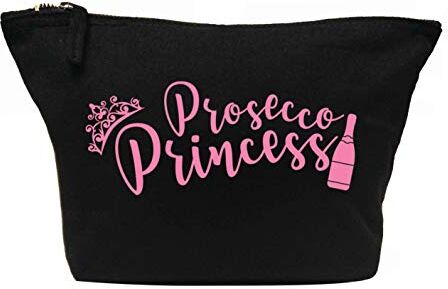 Creative Flox Trousse per trucchi, motivo: principessa prosecco