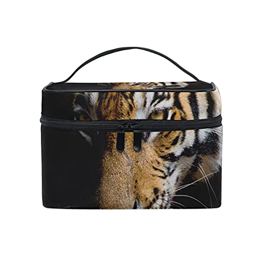 hengpai Trousse da viaggio con tigre, organizer per cosmetici da donna