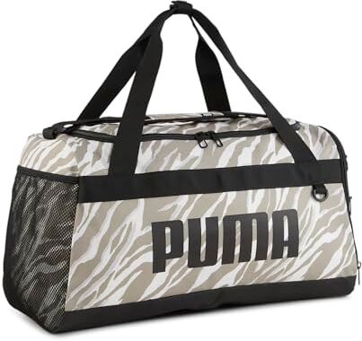 Puma Challenger Duffel Bag S Borsa sportiva Bambini unisex, Alpine Snow-Oak Branch-Animal AOP, OSFA