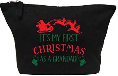 Creative Flox Beauty case creativo con scritta"My First Christmas Grandad