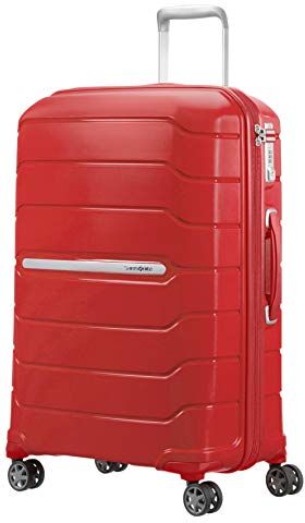 Samsonite Flux, Bagaglio A Mano Unisex Adulto, Rosso (Red), M 68cm-85L