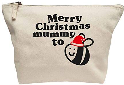 Creative Flox Borsa per trucco creativa, motivo: mummia di Natale