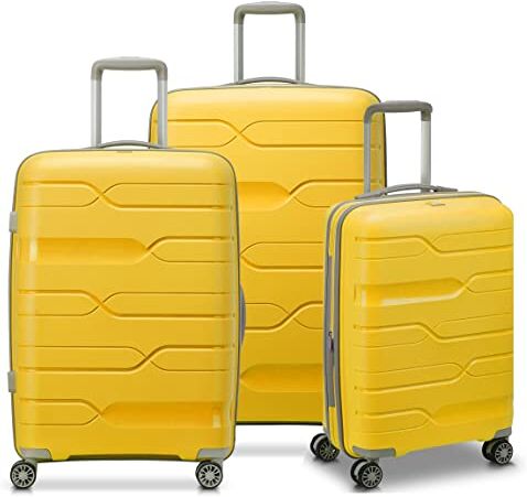 Roncato MD1 Set 3 Trolley Espandibile Yellow