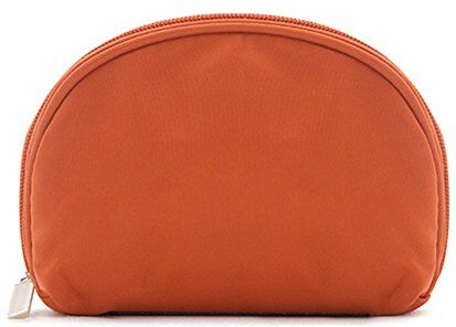 Drasawee carino Shell forma cosmetici borsa borsa borsa da viaggio organizer Wash bag Orange Taglia unica