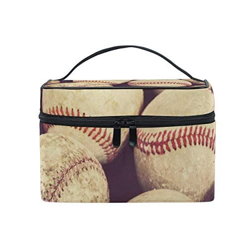 BALII Beauty case vintage da baseball, da viaggio