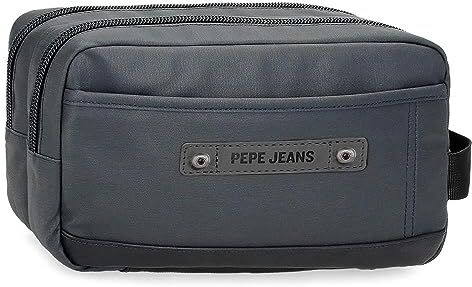 Pepe Jeans Hatfield Beauty case adattabile Blu 26 x 16 x 12 cm Poliestere, blu, Taglia unica, Beauty case adattabile