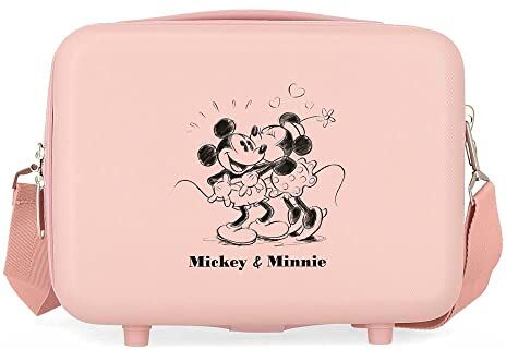 Disney Mickey & Minnie Kisses Nude Trousse da toilette adattabile 29x21x15 cm ABS rigido 9.14L 0.8 kg