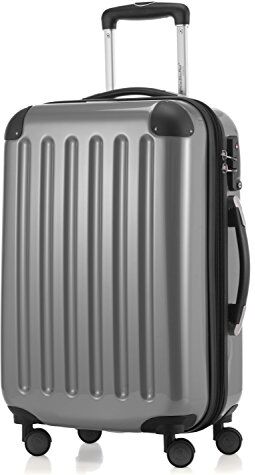 Hauptstadtkoffer Alex Tsa R1, Luggage Carry On Unisex, Argento, 55 cm