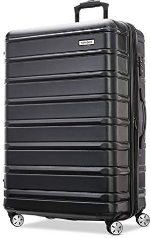 Samsonite Omni 2 Hardside valigia espandibile con ruote spinner, Omni 2 Hardside valigia espandibile con ruote spinner, , Nero,