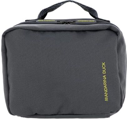 Mandarina Duck Smile & Go Necessaire (Steel) Accessori Da Viaggio Custodia Per Trucchi Adulto, Grigio, 21.5x16.5x11.5 LxHxW