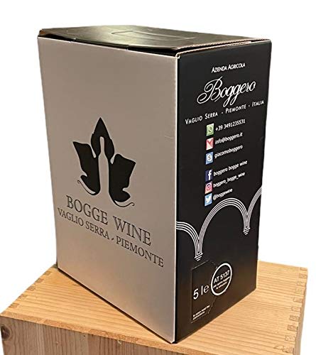 Boggero Bogge Wine Vino rosso Dolcetto"Montà" Bag in Box 5 L