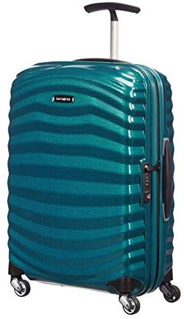 Samsonite Lite-Shock Spinner S Bagaglio a Mano, 55 cm, 36 L, Blu (Petrol Blue)