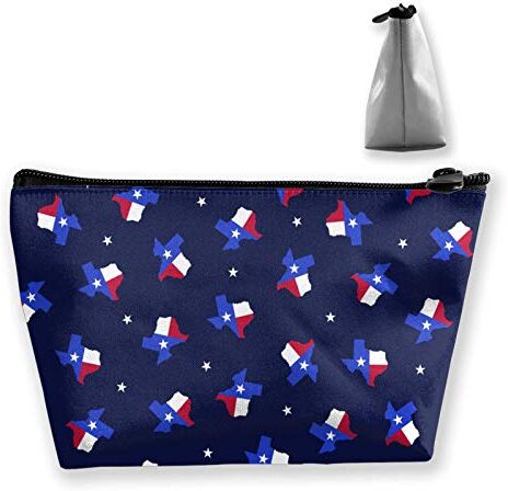 Hipiyoled Texas mappa Bandiera Moda Viaggi Cosmetici Borse Multifunzione Toiletry Organizer Bag Grande Capacità Trucco