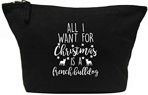 Creative Flox Borsa da trucco creativa "Everything I Need For Christmas", colore: Nero