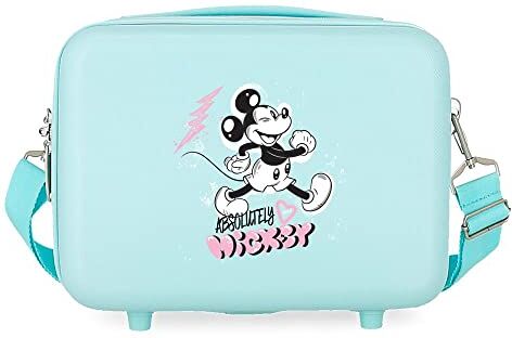 Disney Trousse da toilette adattabile turchese  Mickey Friendly 29x21x15 cm ABS rigido 9,14 l 0,8 kg