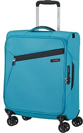 Samsonite Litebeam Spinner S, Bagaglio a Mano, Blu (Ocean Blue), S (55 cm 20 L)