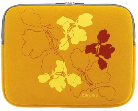 Sumdex In Neoprene caso  30,7 cm giallo/stampato