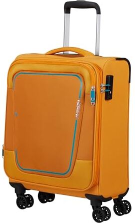 American Tourister EXP TSA PULSONIC, Spinner Unisex Adulto, Giallo (Sunset Yellow), Spinner S (55 cm 43.5 L)