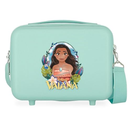 Disney Vaiana Beauty case regolabile con tracolla blu 29 x 21 x 15 cm Rigido ABS 9,14 L