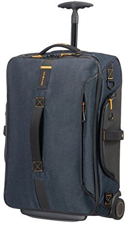 Samsonite Paradiver Light Borsone con 2 ruote 55/20 Strictcabine, 55 cm, 48.5 L, Blu (Jeans Blue)