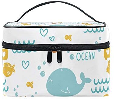 hengpai Beauty case da viaggio con unicorno arcobaleno e grande sogno arcobaleno Multicolore8 Taglia unica