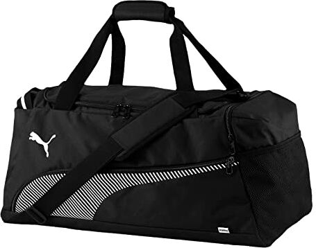 Puma PUMHB # Fundamentals Sports Bag M Borsone, Unisex – Adulto,  Black, OSFA