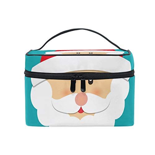 hengpai Beauty case da viaggio con scritta"Merry Christmas" Multicolore14 Taglia unica