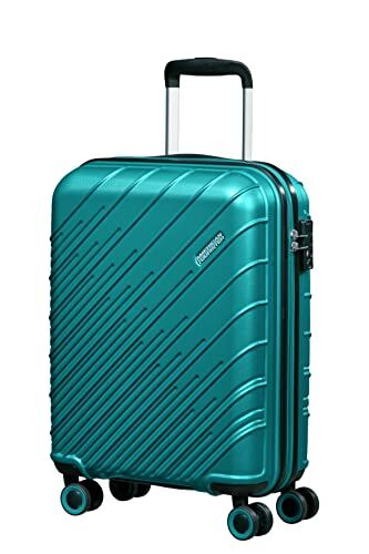American Tourister Speedstar Spinner S, Bagaglio a Mano, 55 cm, 33 L, Turchese (Deep Turquoise), S (55 cm 33 L)