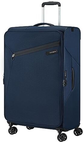 Samsonite Litebeam Spinner L, Valigia Espandibile, Blu (Midnight Blue), L (77 cm 28 L)