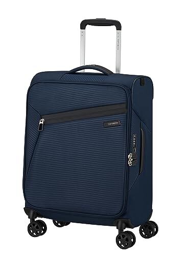 Samsonite Litebeam Spinner S, Bagaglio a Mano, Blu (Midnight Blue), S (55 cm 20 L)