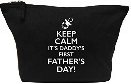 Creative Flox Trousse per trucchi con scritta"Keep Calm Daddy's First Father's Day