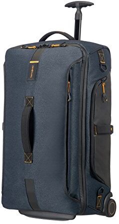 Samsonite Paradiver Light Borsone con 2 ruote, 67 cm, 74.5 L, Blu (Jeans Blue)