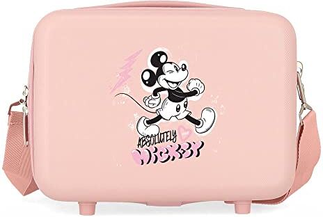 Disney Trousse da toilette adattabile  Mickey Friendly Nude 29x21x15 cm ABS rigido 9,14 l 0,8 kg