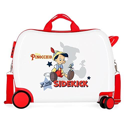 Disney Pinocchio valigia infantile bianco 50 x 39 x 20 cm rigida ABS chiusura a combinazione laterale 34 L 1,8 kg 4 ruote